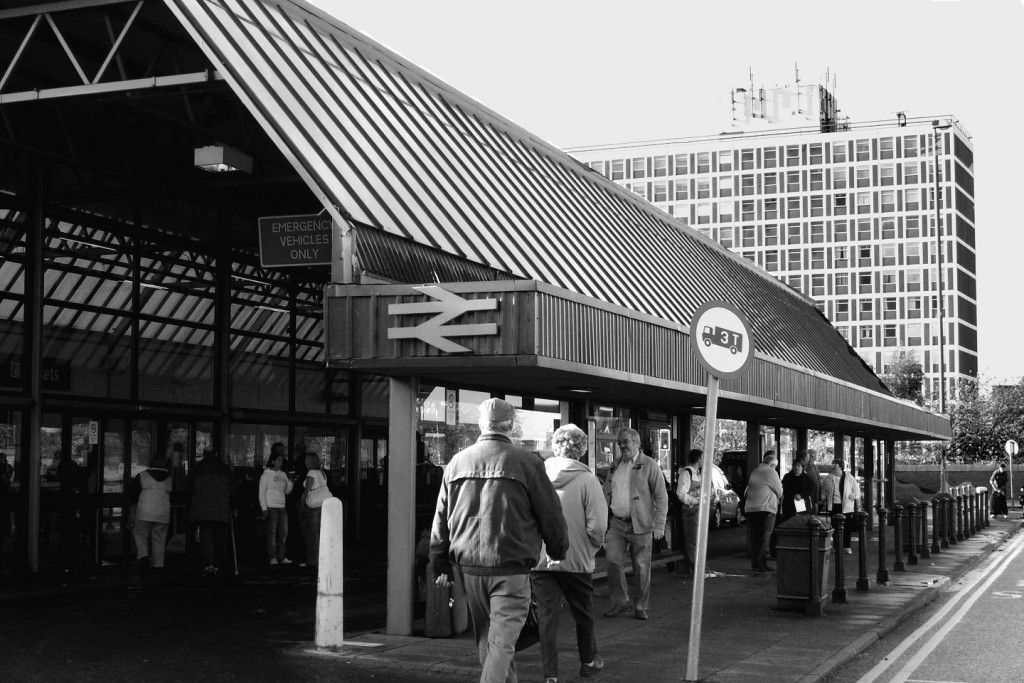Crewe Station entrance